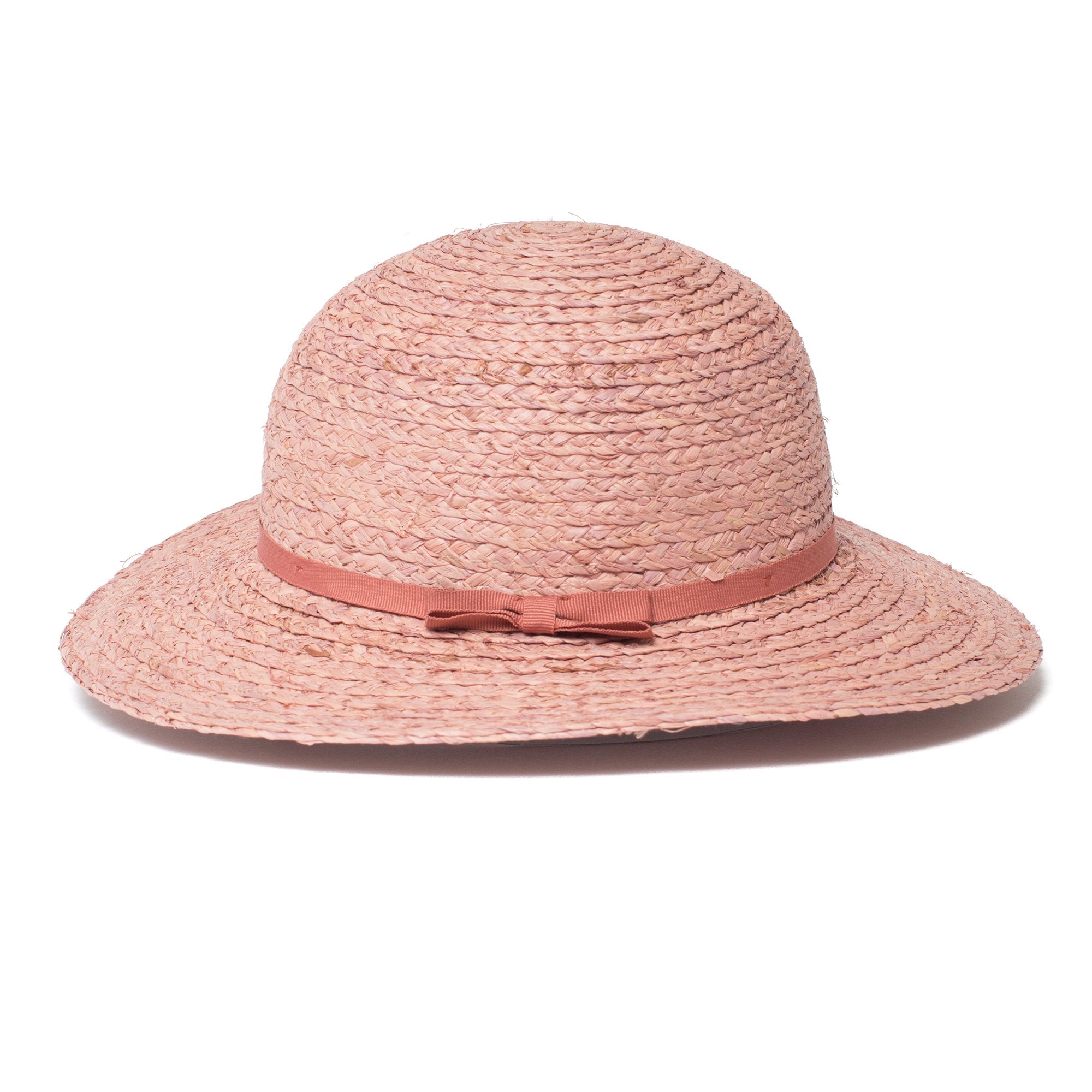 Goorin Bros. precious straw floppy hat Purple side view