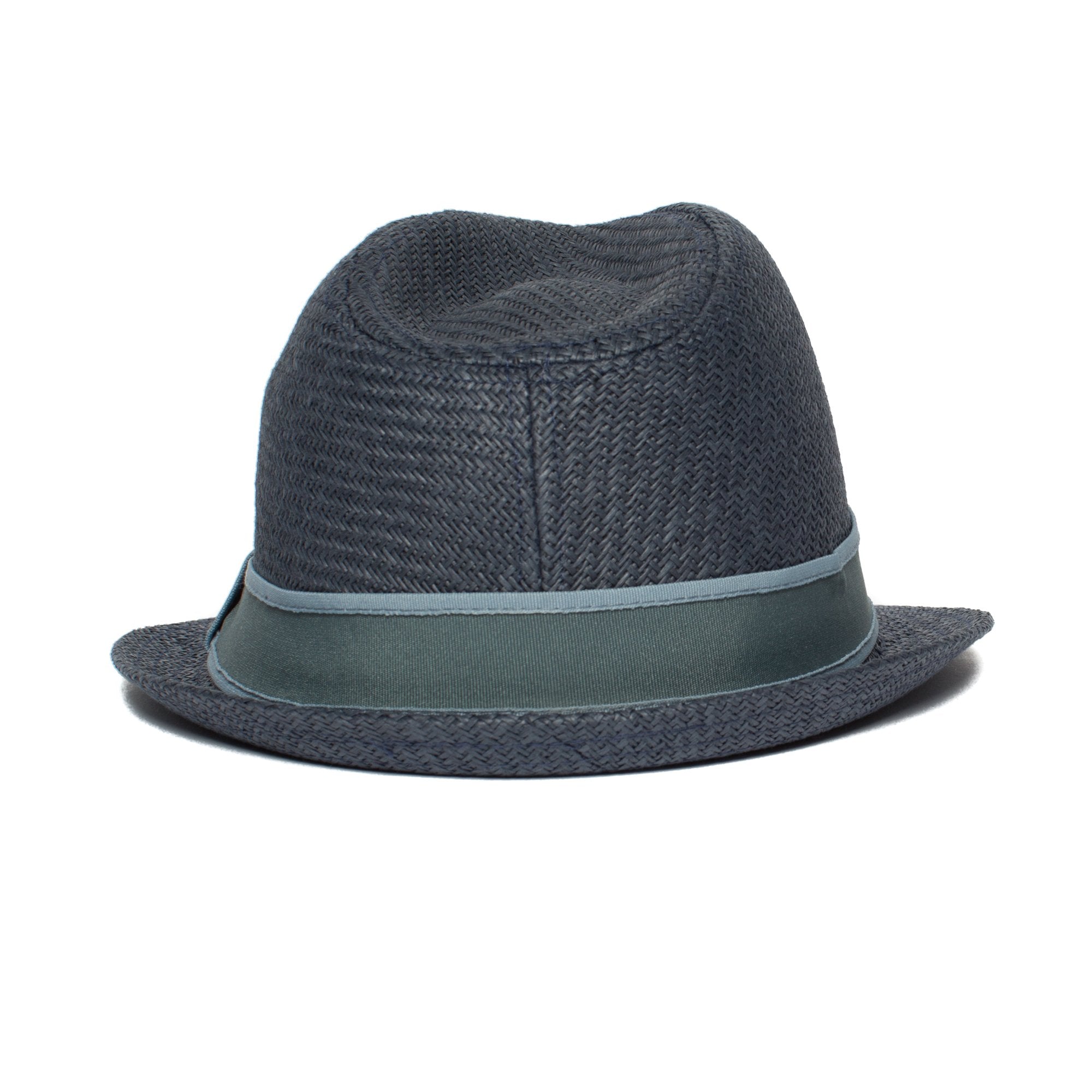 Goorin Bros. killian straw fedora Blue back view