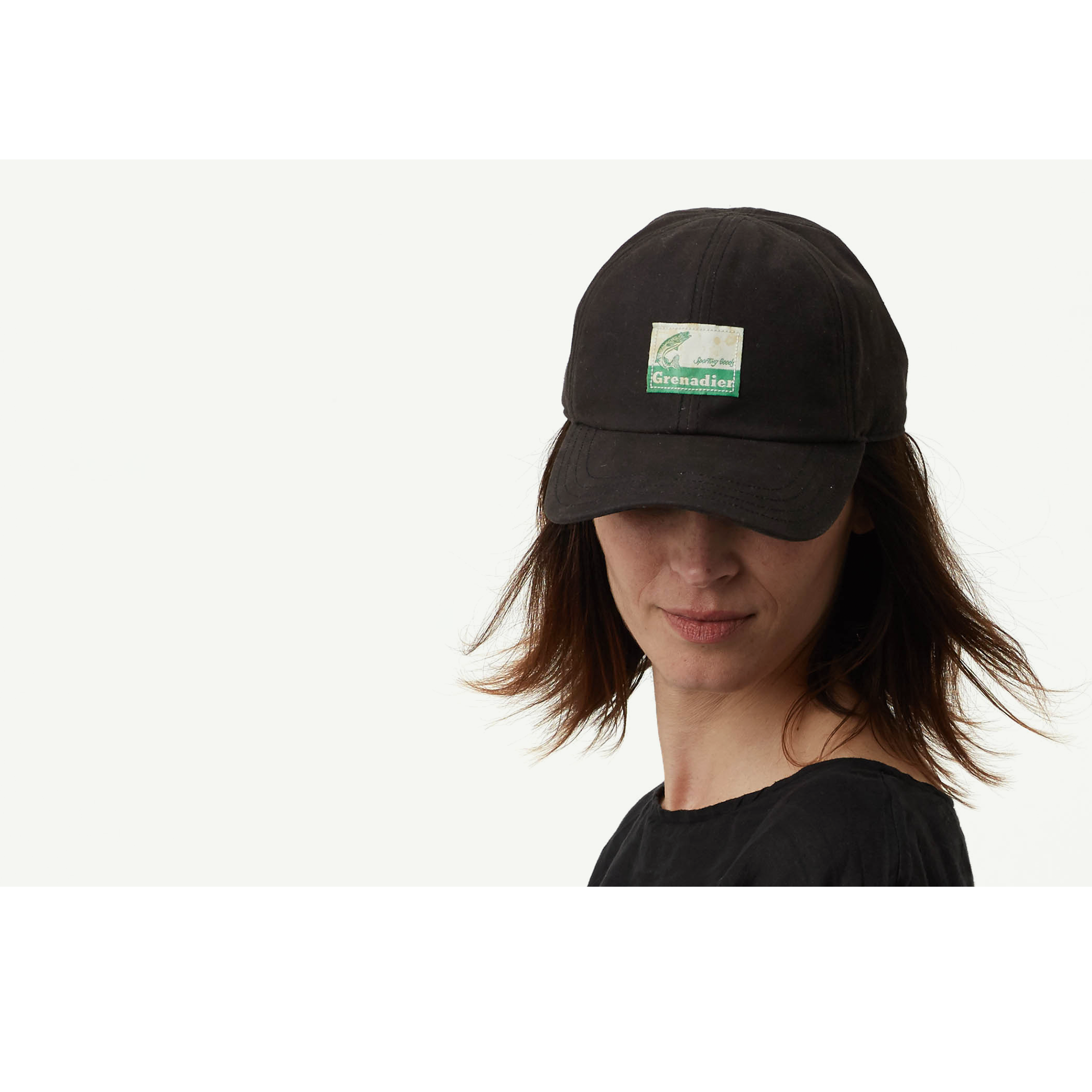Goorin Bros. sportfishing cotton 6 panel baseball cap Brown womens styling