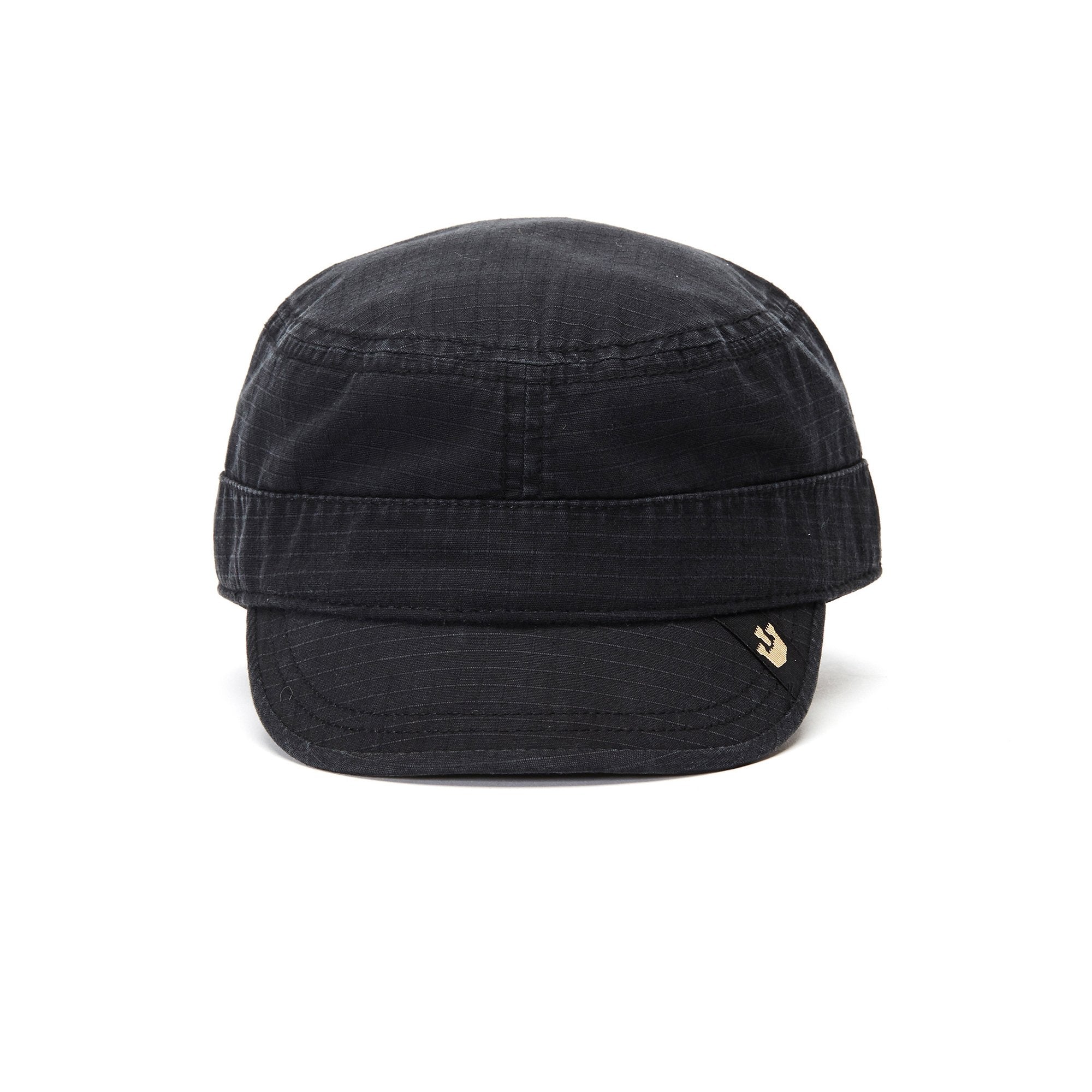 Goorin Bros. private cotton cadet cap Black front view