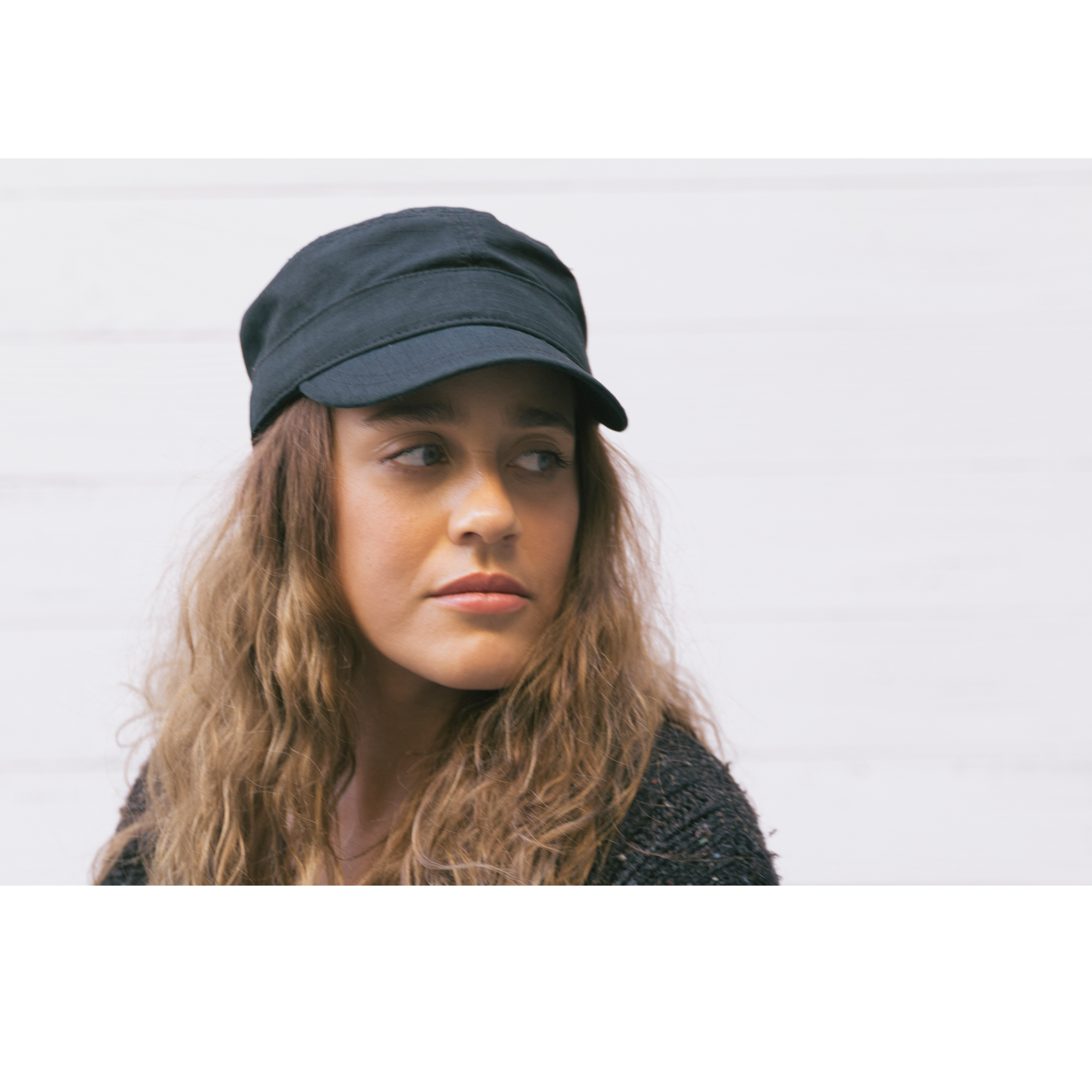 Goorin Bros. private cotton cadet cap Black womens styling