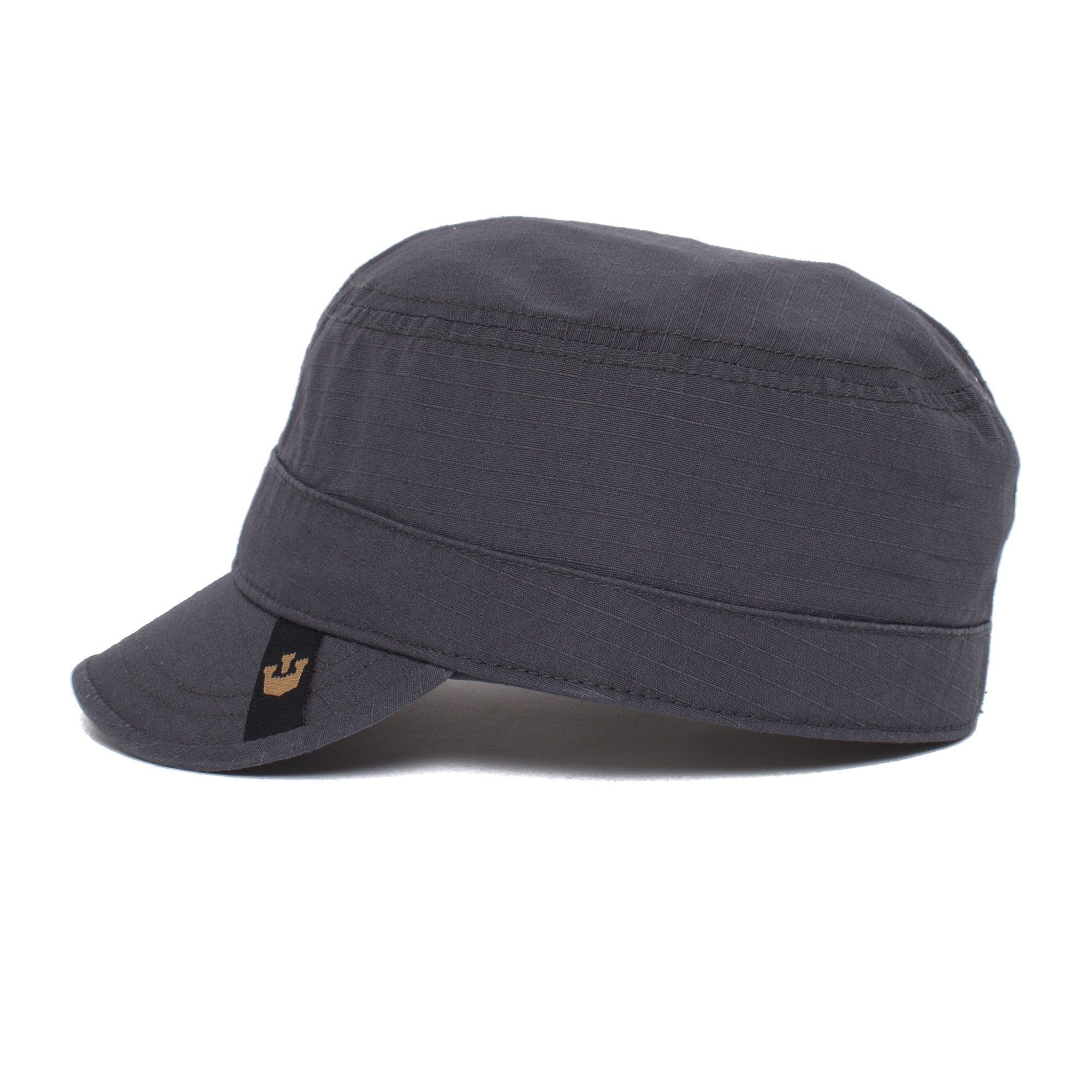 Goorin Bros. private cotton cadet cap Grey side view