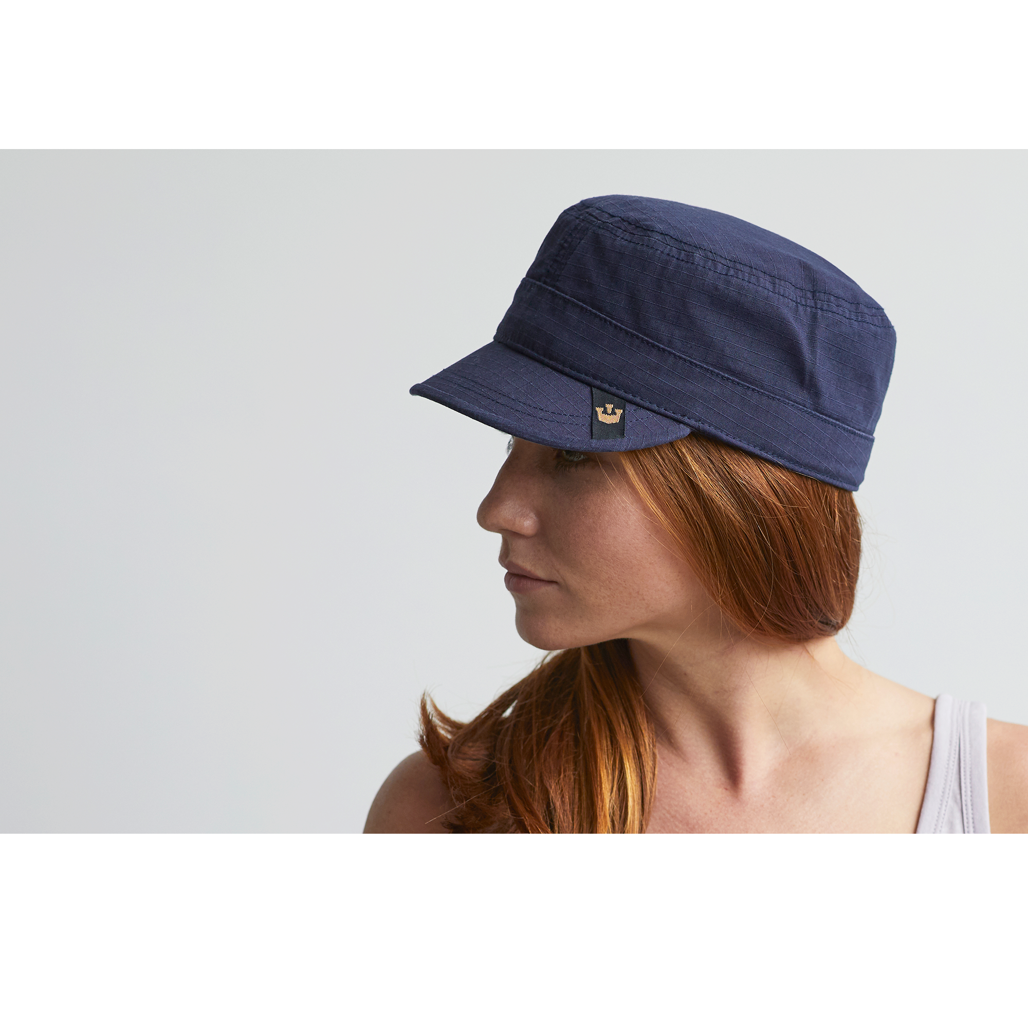 Goorin Bros. private cotton cadet cap Navy womens styling