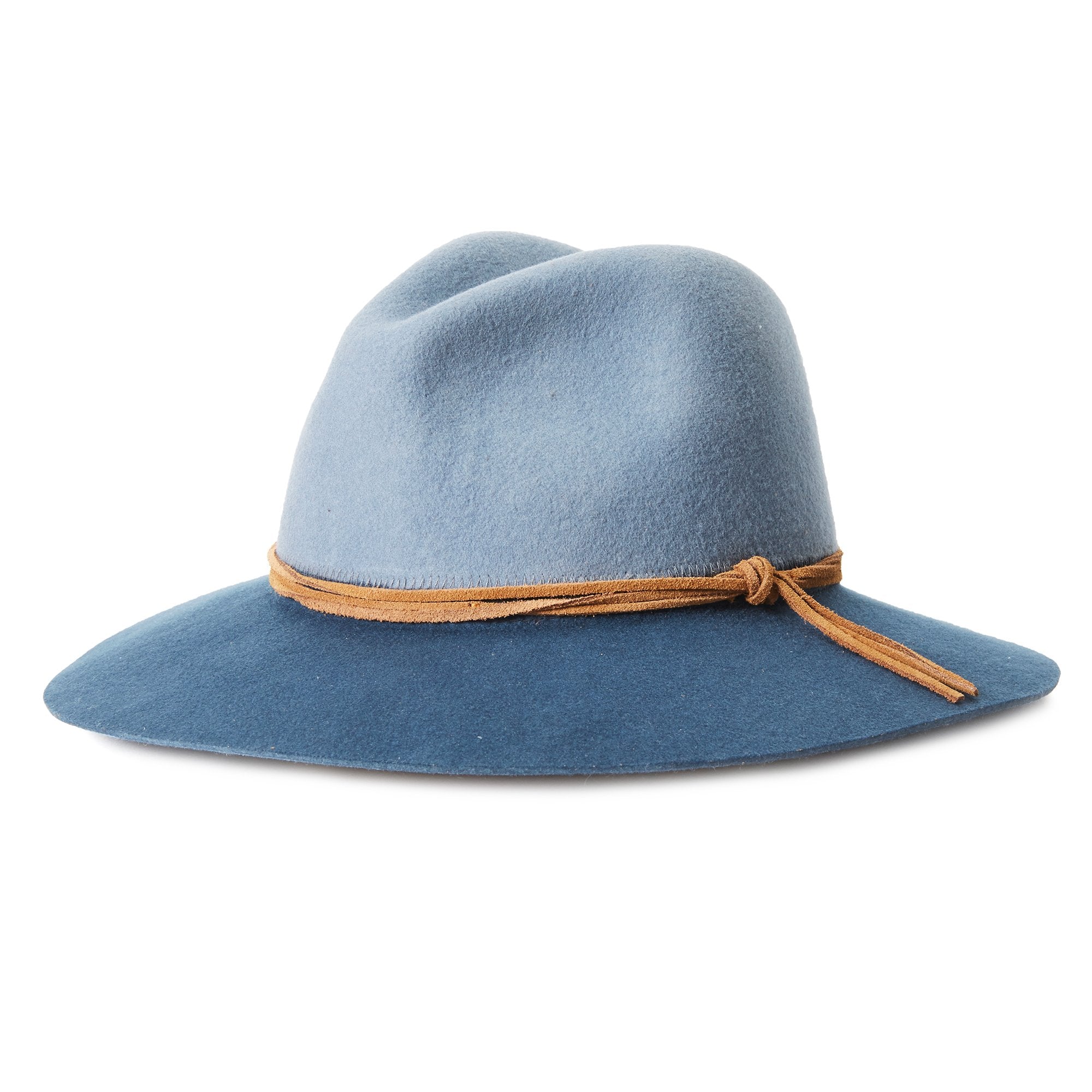 Goorin Bros. queen of hearts wool wide brim fedora Sky left side view