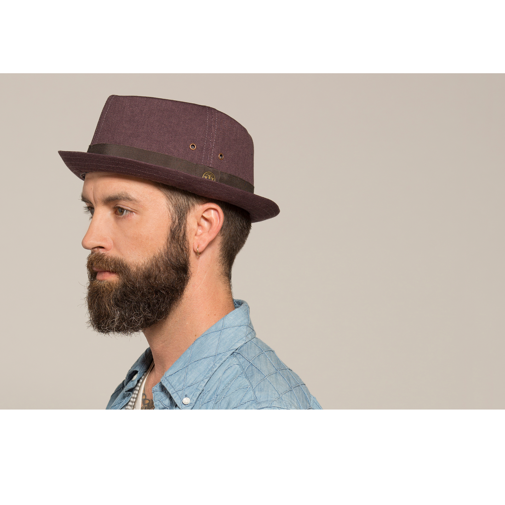 Goorin Bros. Play That Funk Purple porkpie mens styling