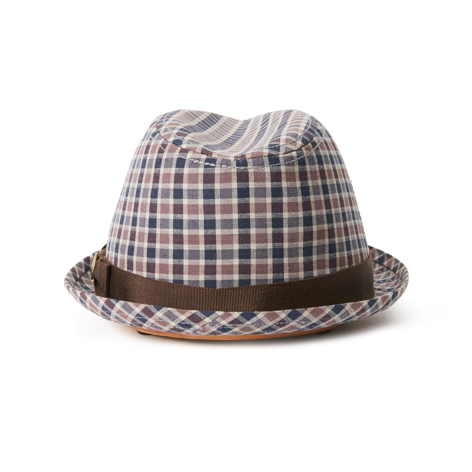 Goorin Bros. union park cotton flip up fedora Blue back view