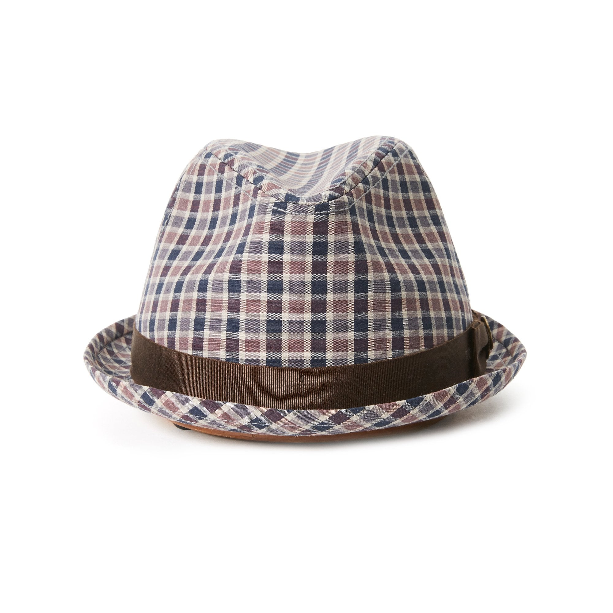 Goorin Bros. union park cotton flip up fedora Blue front view