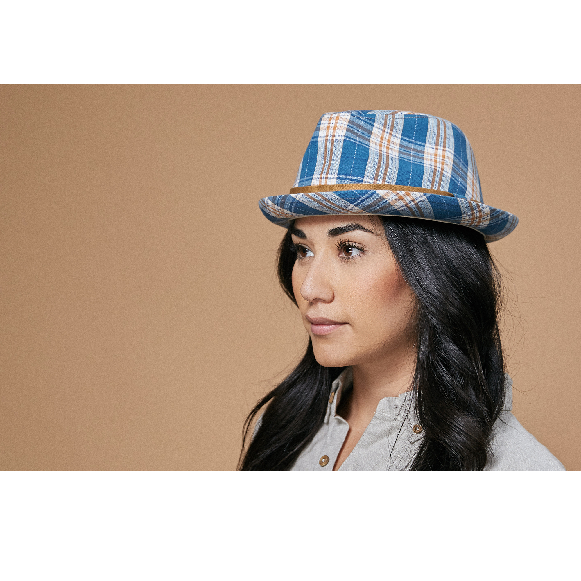Goorin Bros. Birdie Navy flip up womens styling