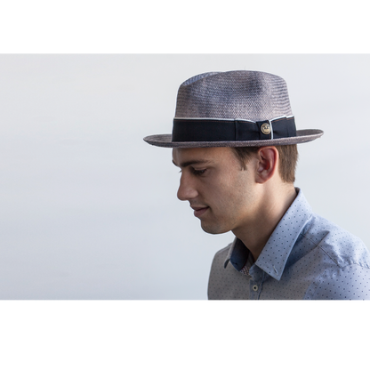 Goorin Bros. Charlie Grateful Blue fedora mens styling