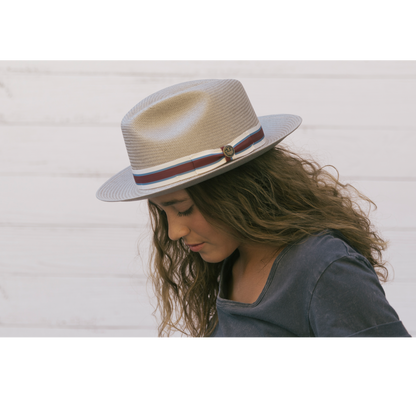 Goorin Bros. Waterway Grey fedora womens styling