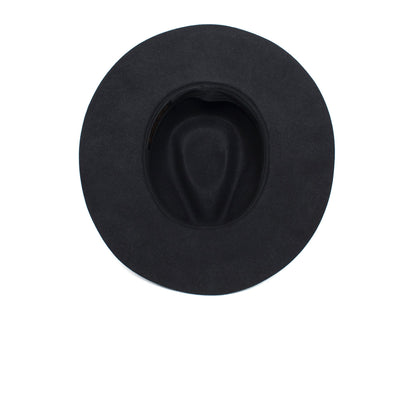 Goorin Bros. mr nix wool wide brim fedora Black under view