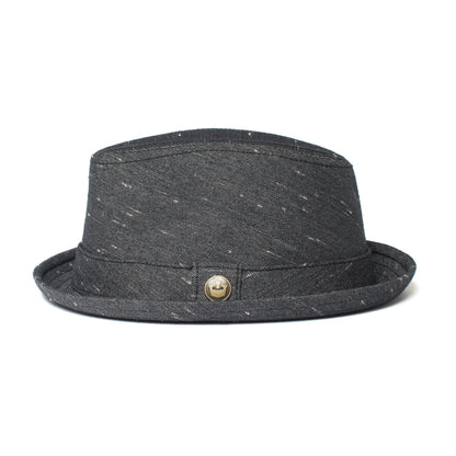 Goorin Bros. get the funk flip up fedora Navy side view