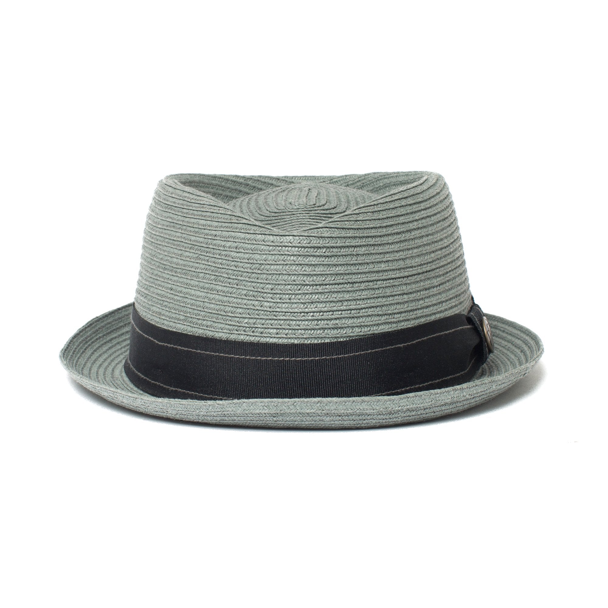 Goorin Bros. big joe cotton porkpie fedora Sage front view