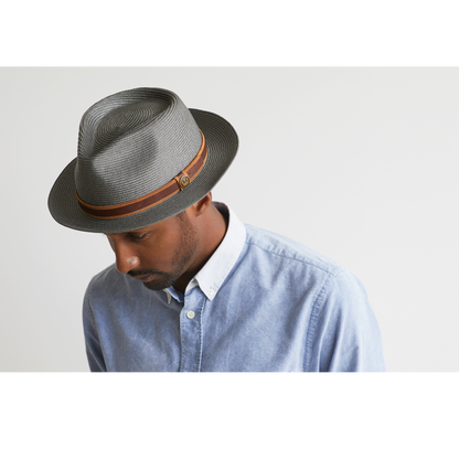 Goorin Bros. Enjoy The Ride Grey fedora mens styling