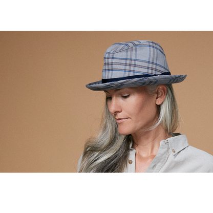 Goorin Bros. Chandler Handcock Grey fedora womens styling