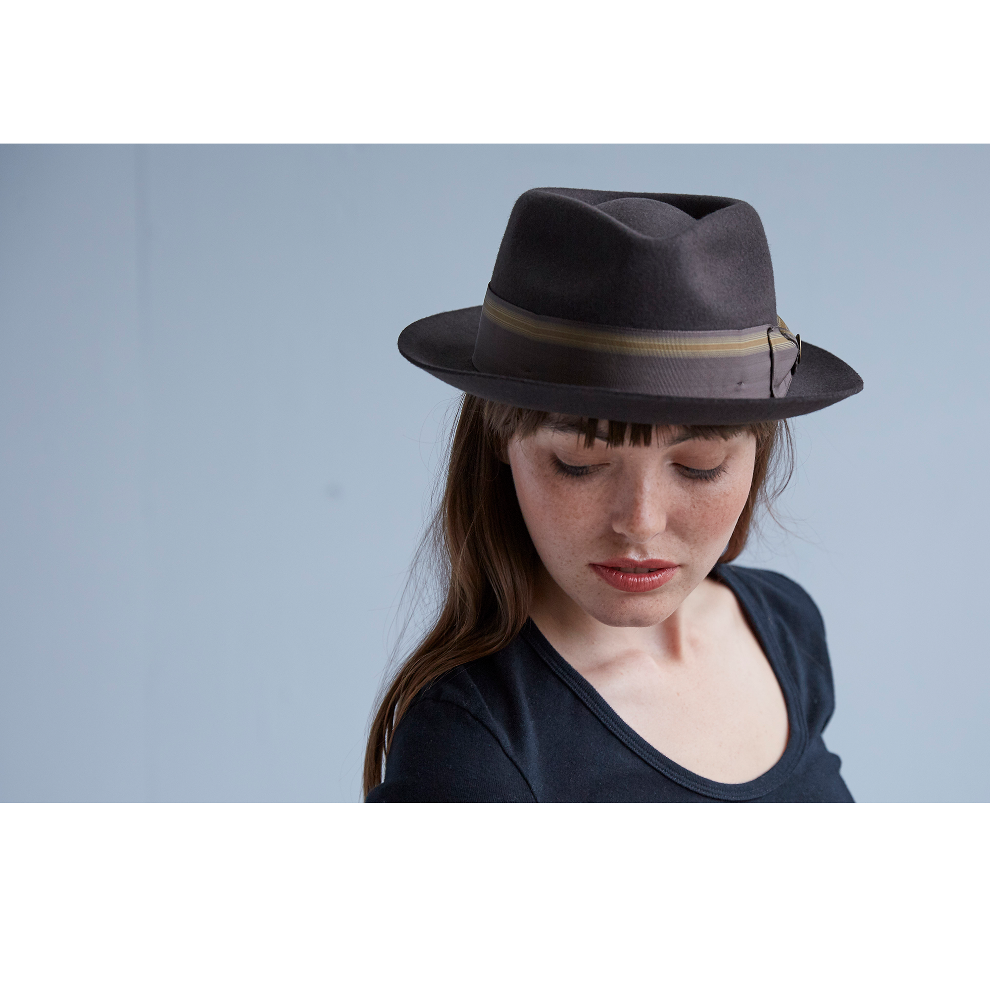 Goorin Bros. star boy wool fedora Grey  womens styling