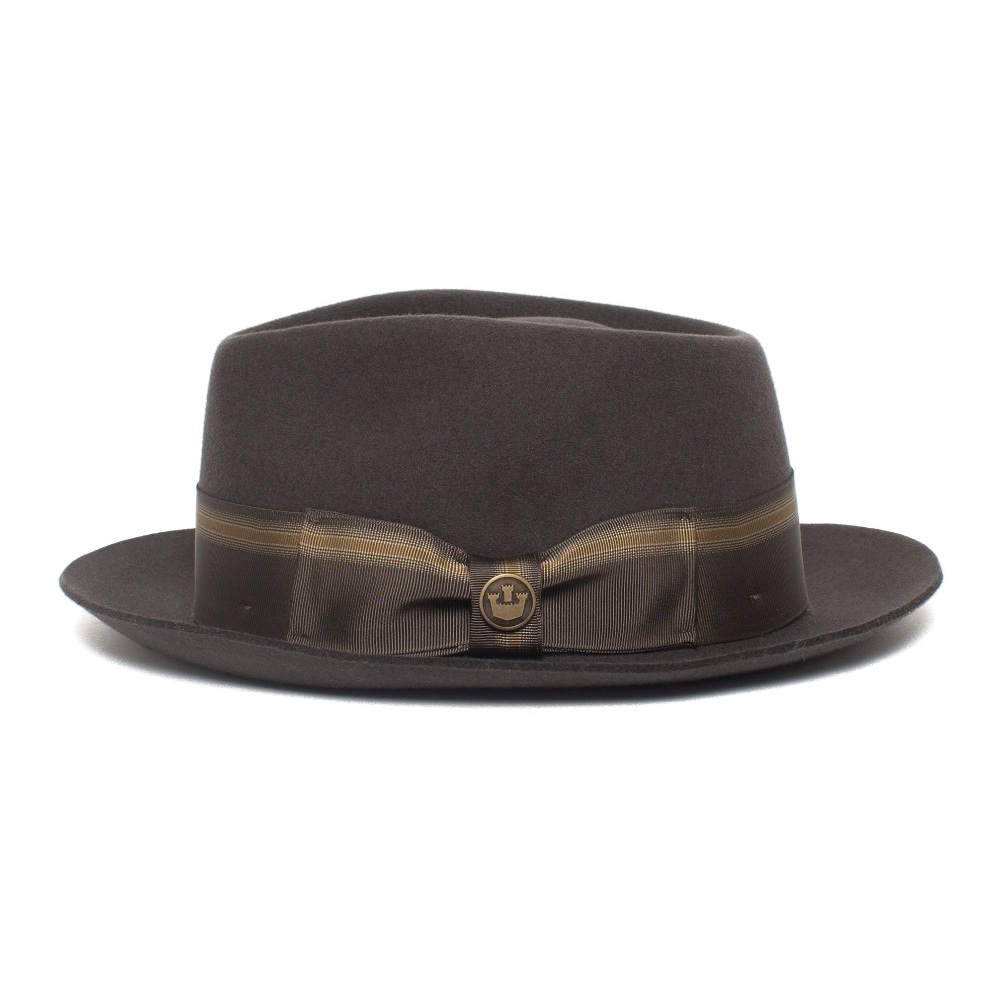Goorin Bros. star boy wool fedora Grey side view