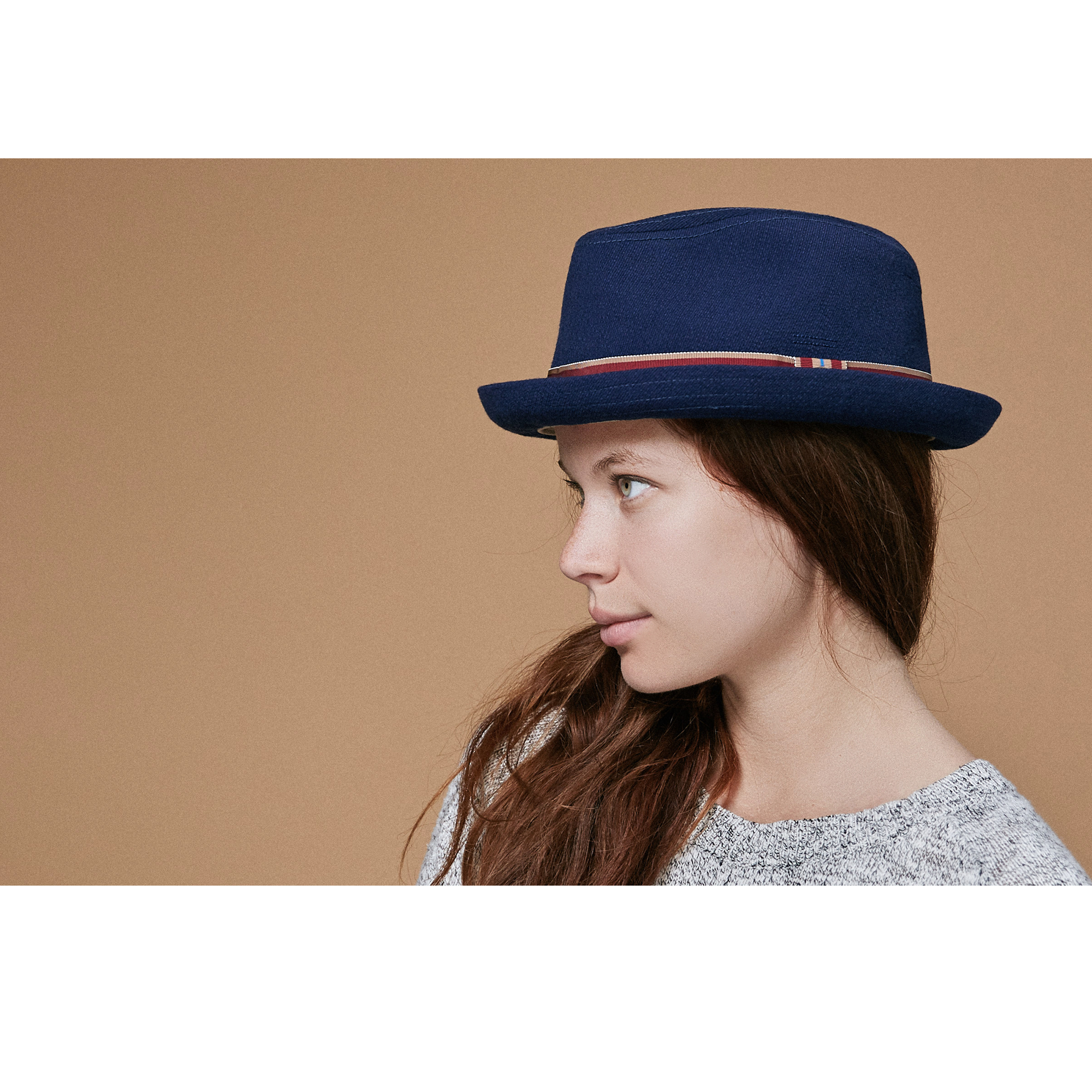 Goorin Bros. Hit It Pure Navy flip up womens styling