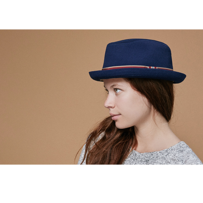 Goorin Bros. Hit It Pure Navy flip up womens styling
