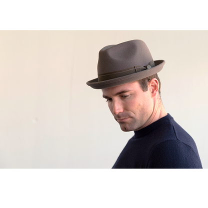 Goorin Bros. The Event Grey fedora mens styling