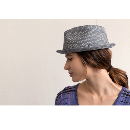 Goorin Bros. Laid Back Blue flip up womens styling