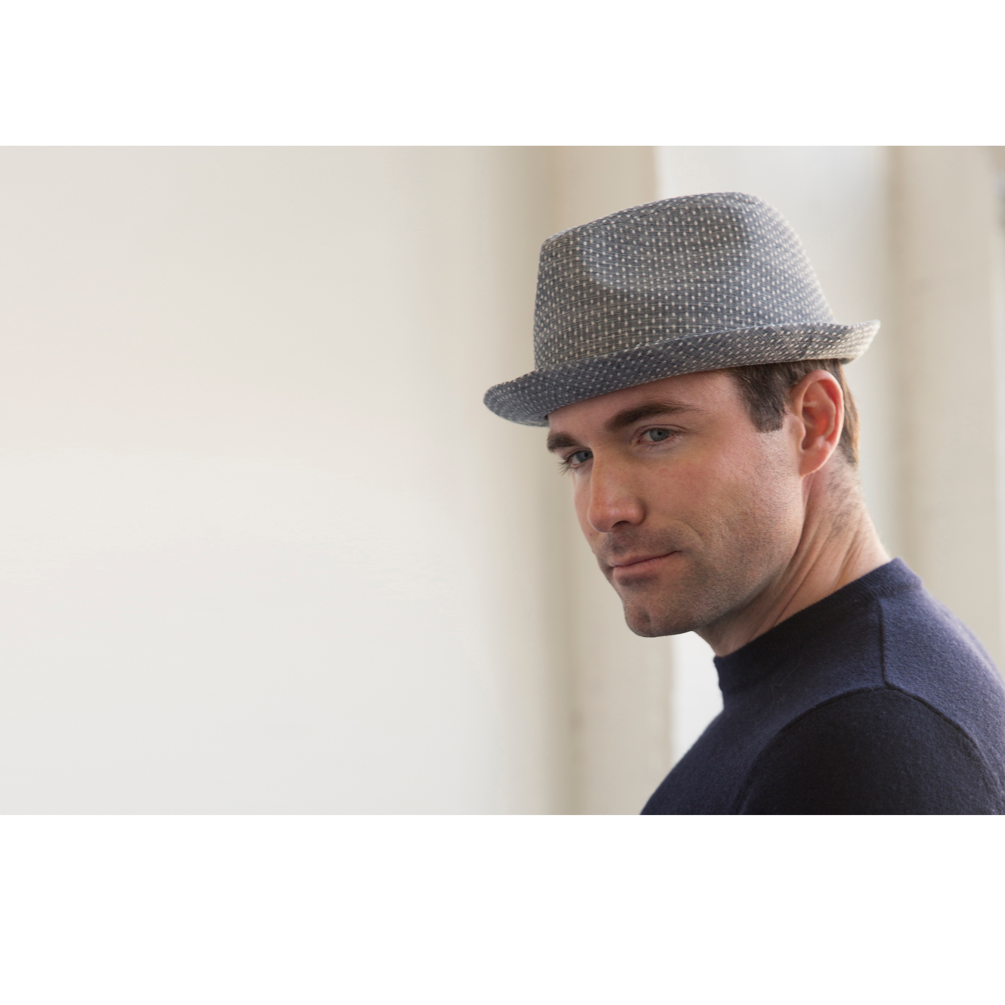 Goorin Bros. Laid Back Blue flip up mens styling