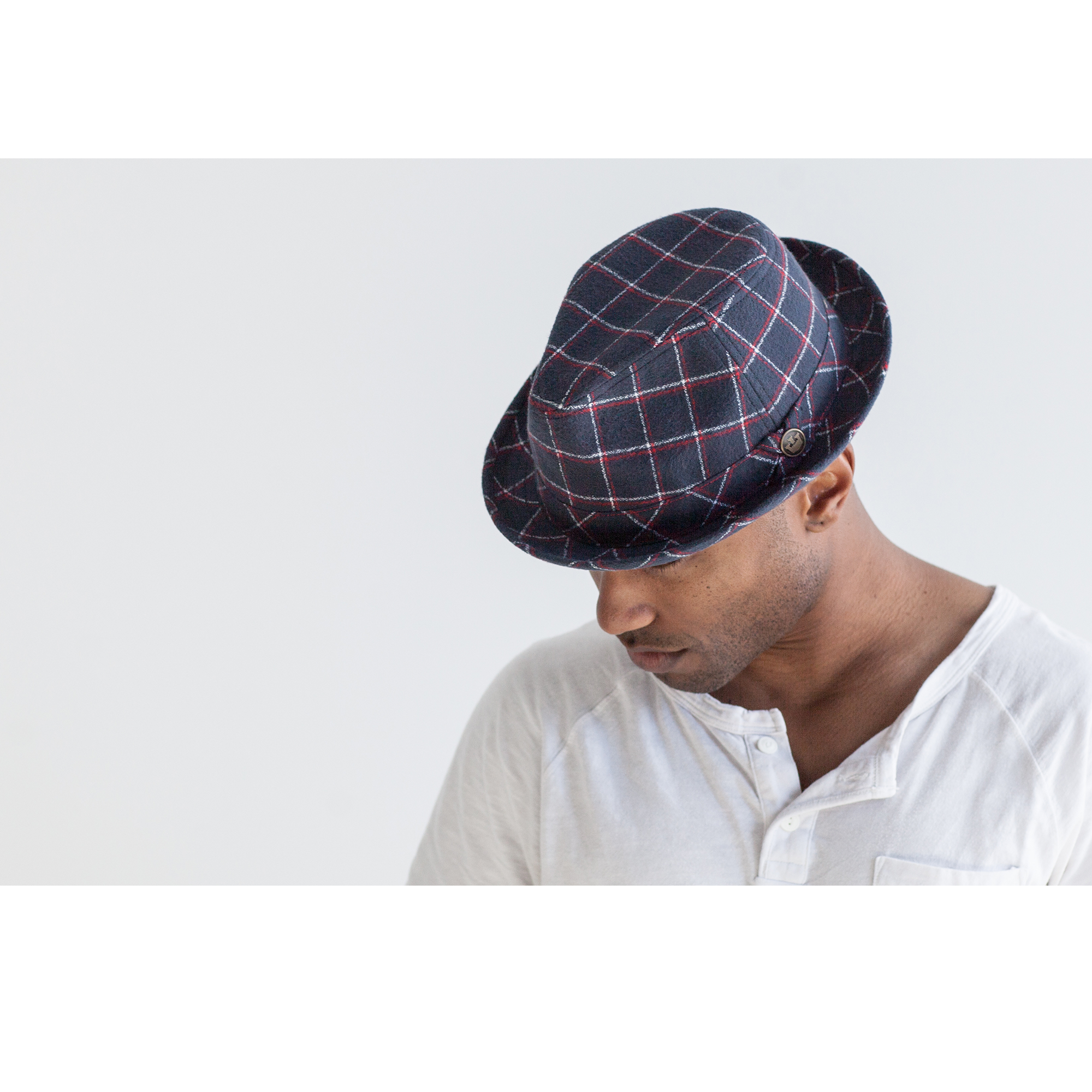 Goorin Bros. Canyon Reef Navy flip up mens styling