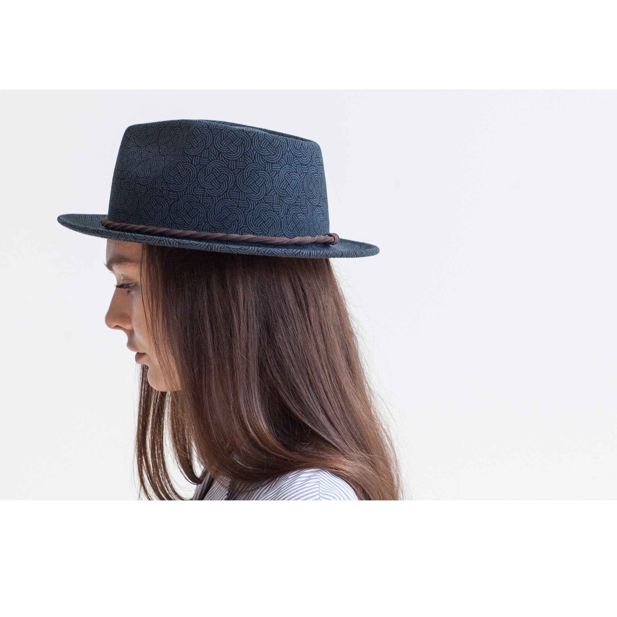 Goorin Bros. The Pacific Blue fedora womens styling