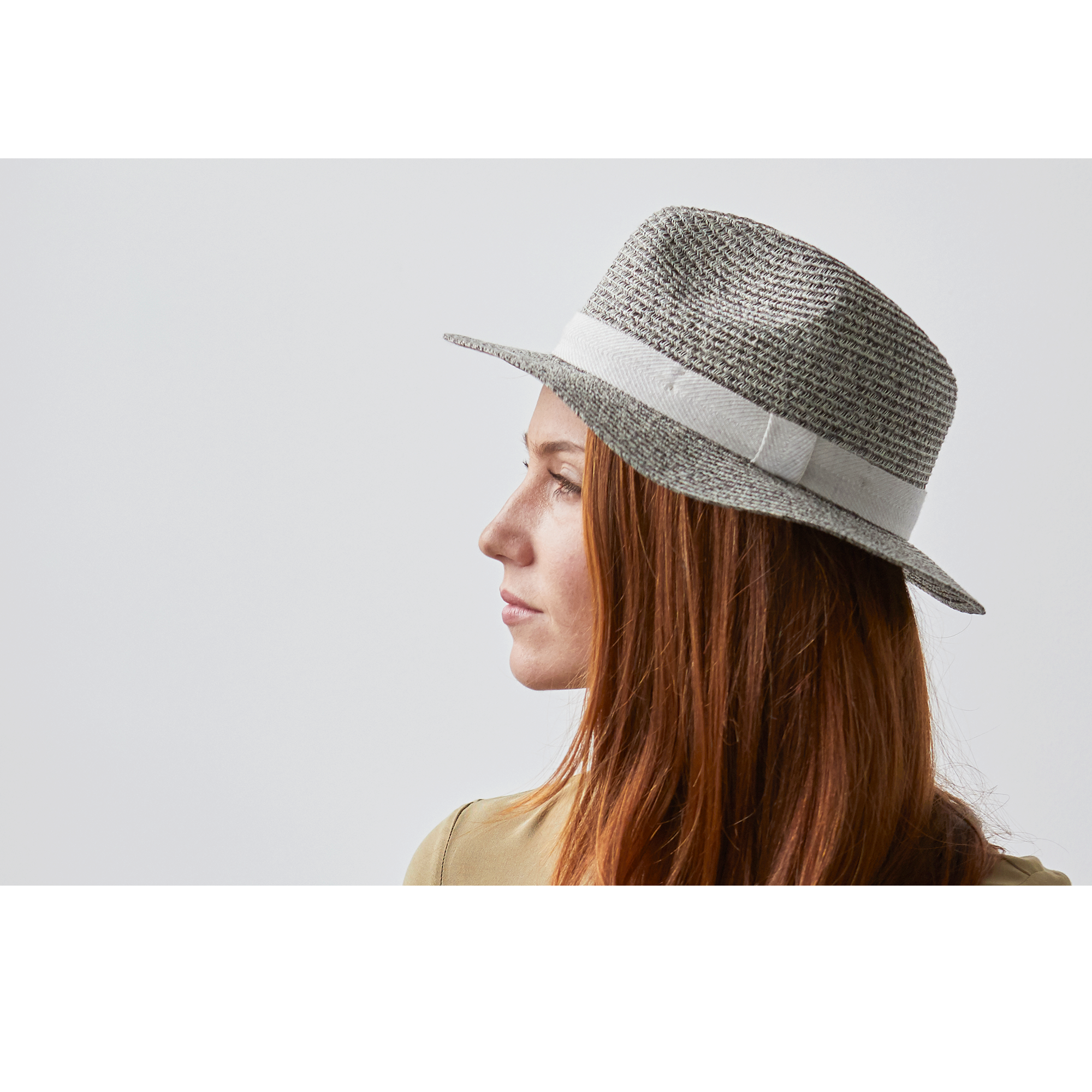 Goorin Bros. roll the dice center dent wide brim polyester fedora hat Black  womens styling