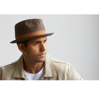 Goorin Bros. Big Frank Brown porkpie mens styling