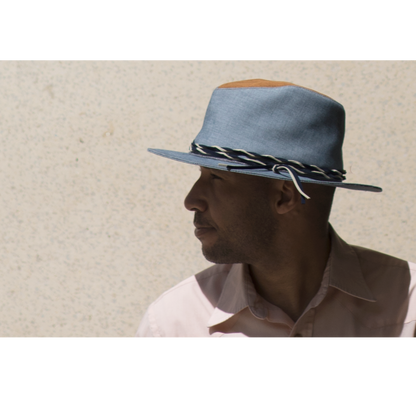 Goorin Bros. Bradford LaSalle Blue porkpie mens styling