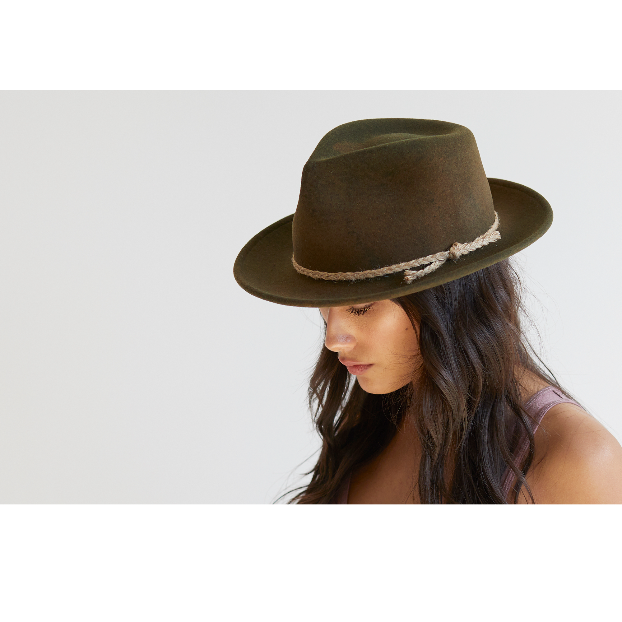 Goorin Bros. Higher Country Olive fedora womens styling