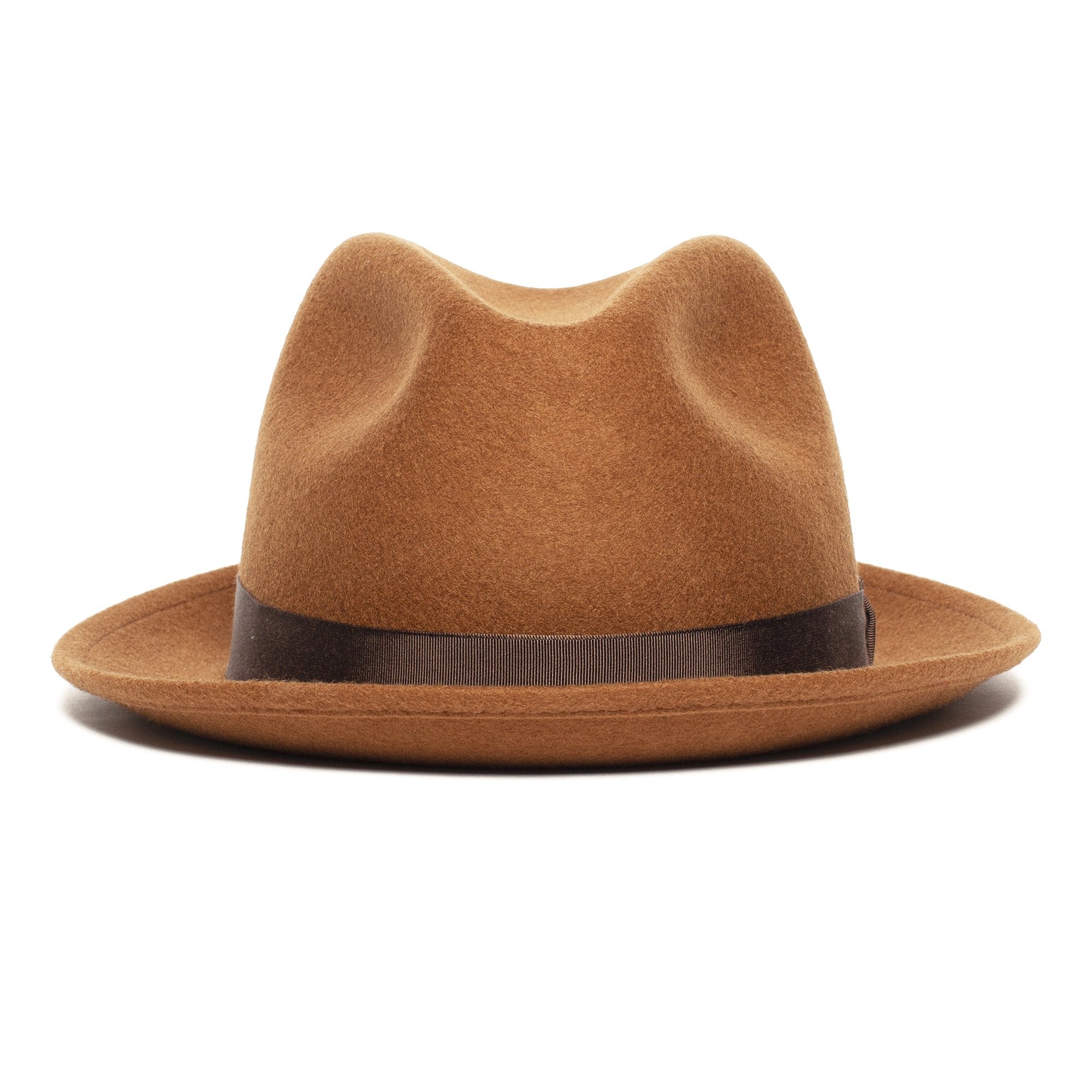 Goorin Bros. johnny wool fedora Carmel front view