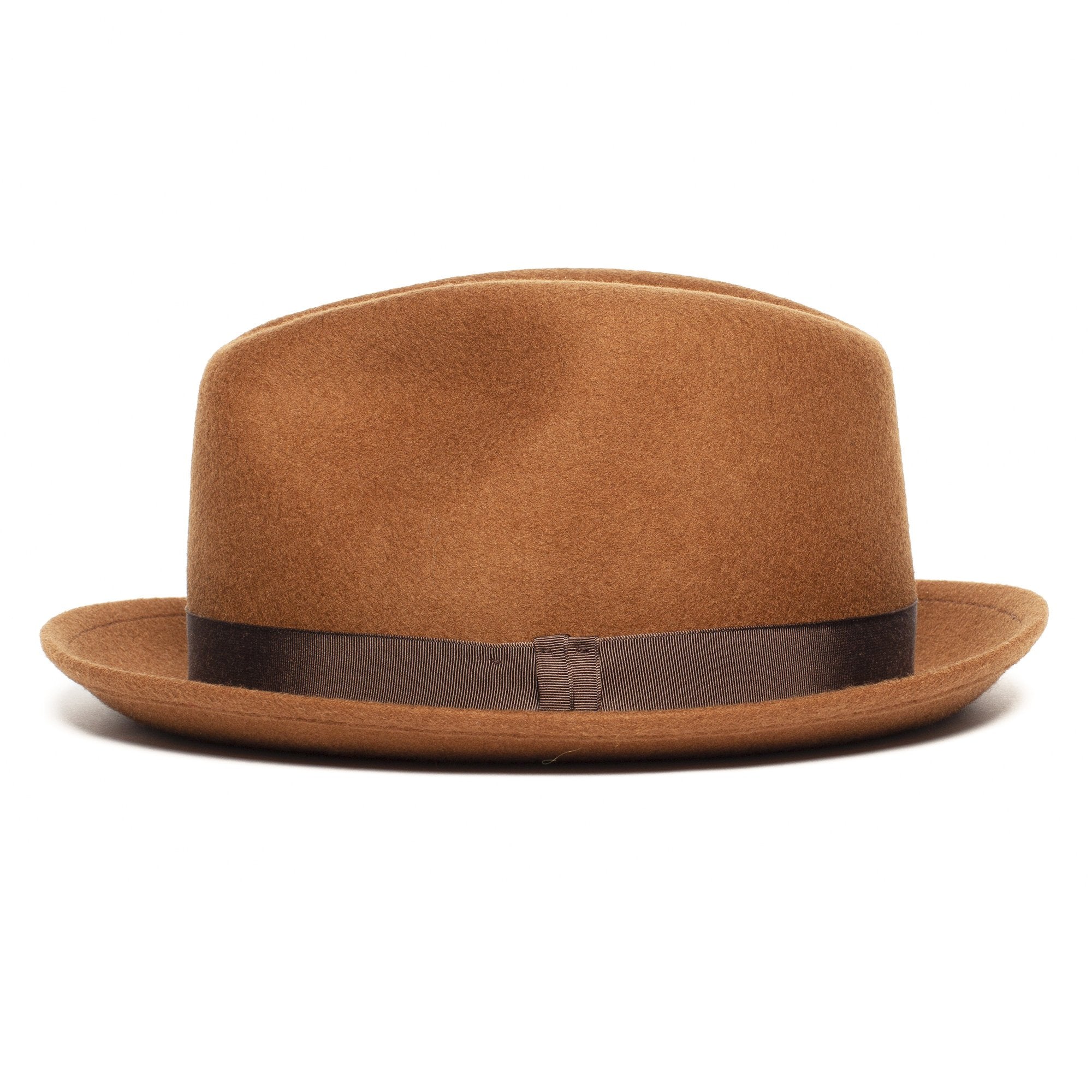 Goorin Bros. johnny wool fedora Carmel side view