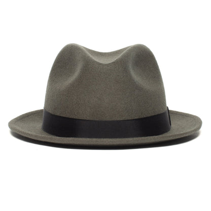 Goorin Bros. johnny wool fedora Charcoal front view