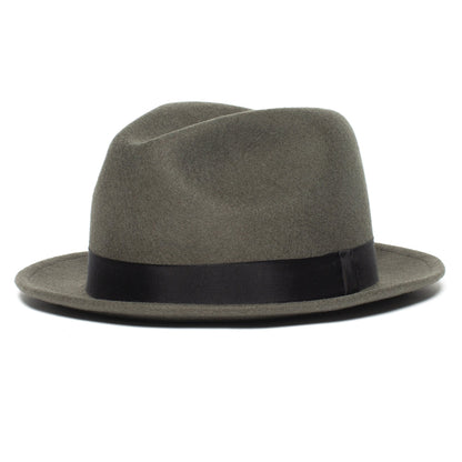 Goorin Bros. johnny wool fedora Charcoal left side view