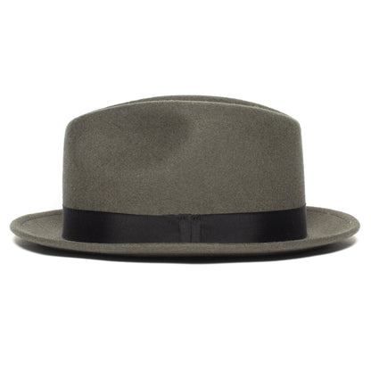 Goorin Bros. johnny wool fedora Charcoal side view