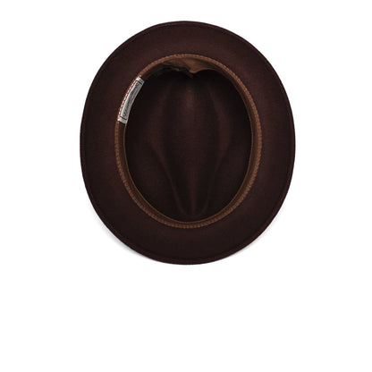 Goorin Bros. johnny wool fedora Wine under view