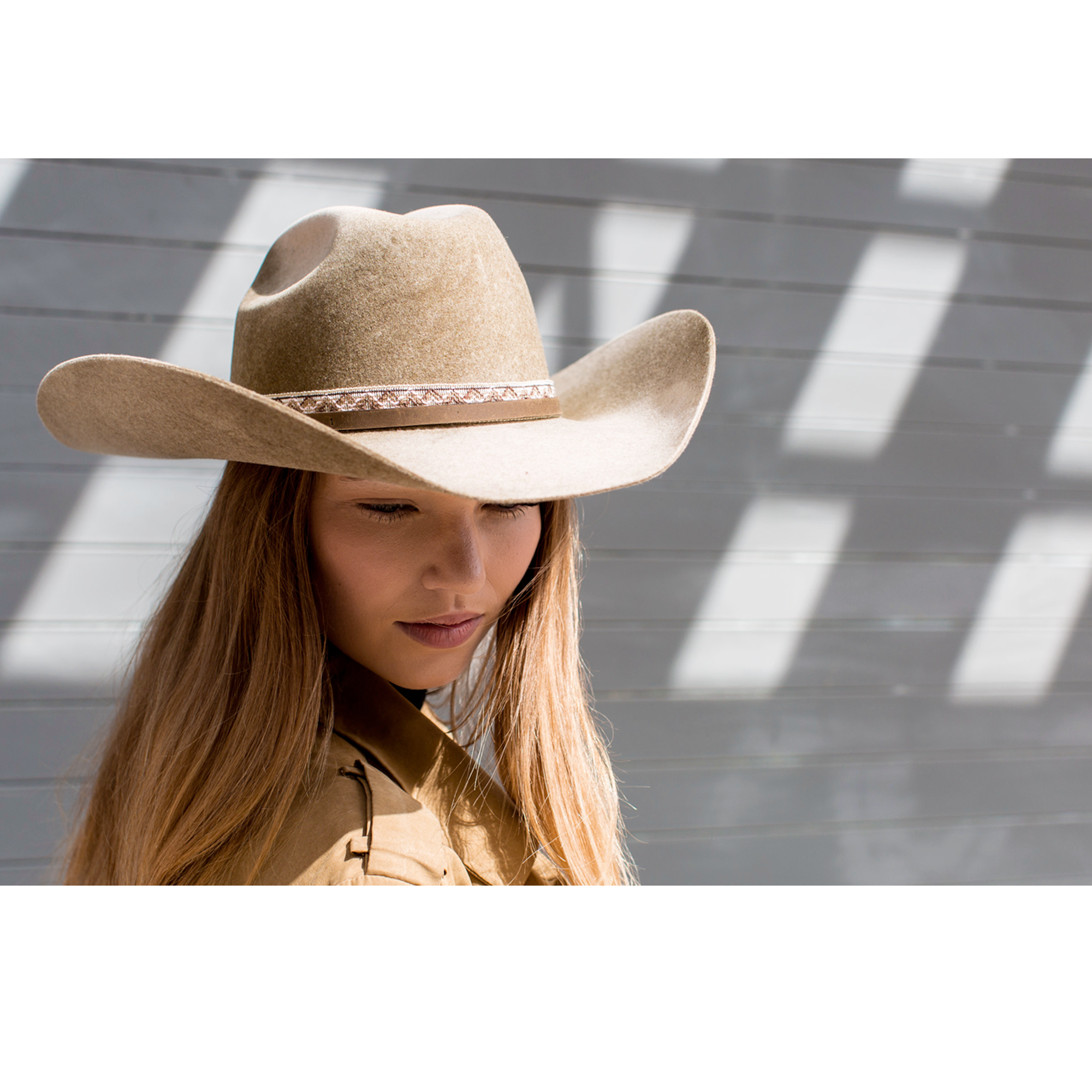 Goorin Bros. three d wool cowboy Coffee  womens styling