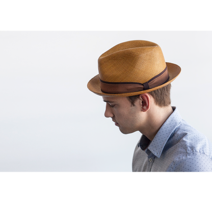 Goorin Bros. Eberline Whiskey fedora mens styling