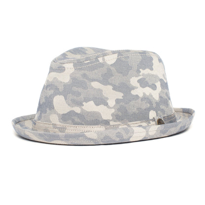 Goorin Bros. total insanity stingy brim fedora Blue left side view