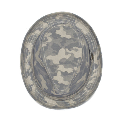 Goorin Bros. total insanity stingy brim fedora Blue top view