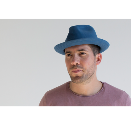 Goorin Bros. Pops Blue fedora mens styling
