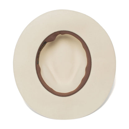 Goorin Bros. the director wool wide brim fedora Stone under view