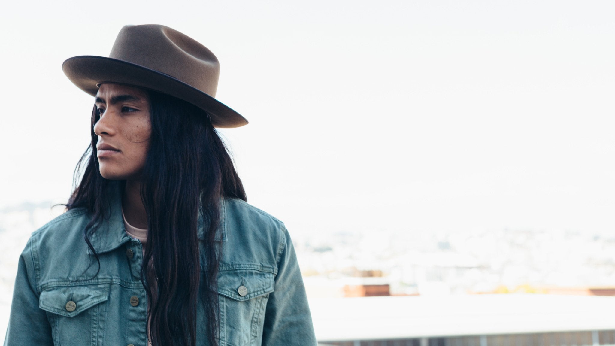 Goorin Bros. willie r wool fedora Brown hero shot on male model