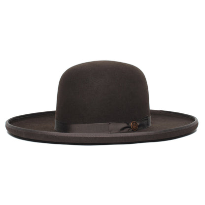 Goorin Bros. bad tony wool wide brim fedora Brown left side view