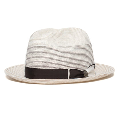 Goorin Bros. orozco flip up fedora Stone left side view