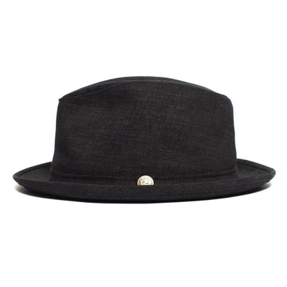 Goorin Bros. go green cotton 6 panel ivy flatcap Black side view