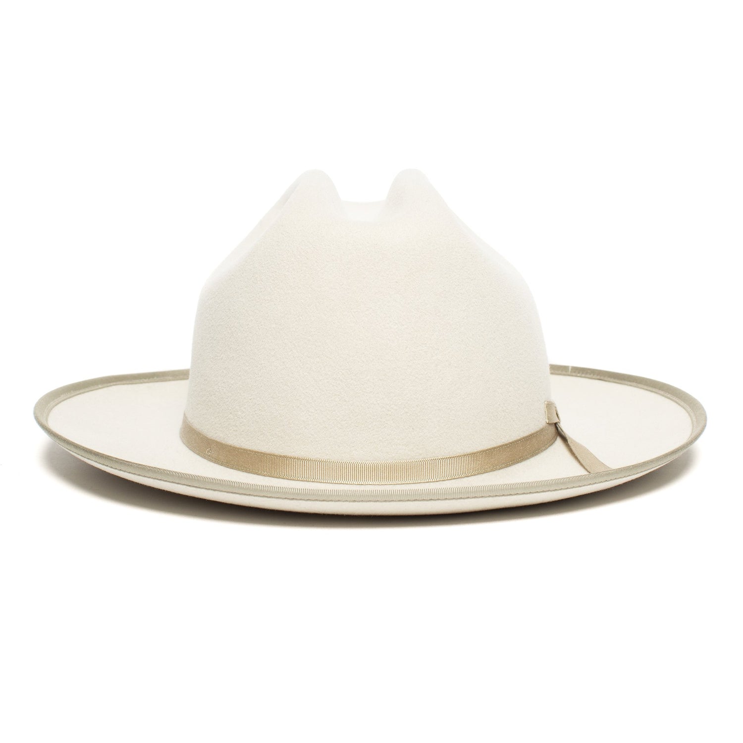 Goorin Bros. happy trails wool fedora Creme front view