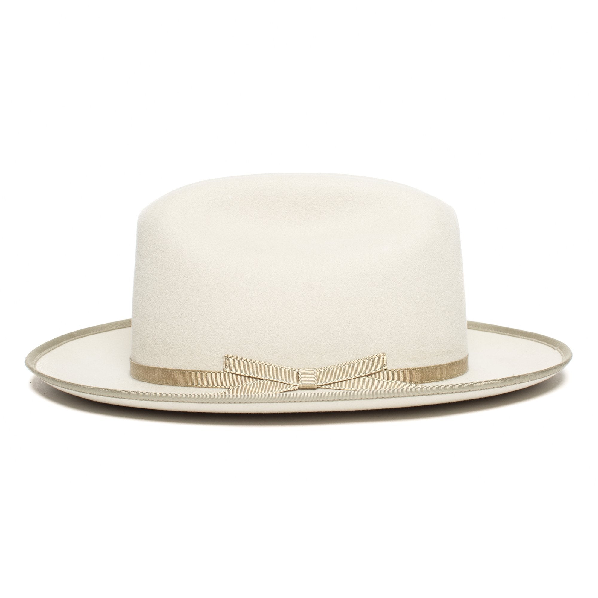 Goorin Bros. happy trails wool fedora Creme side view